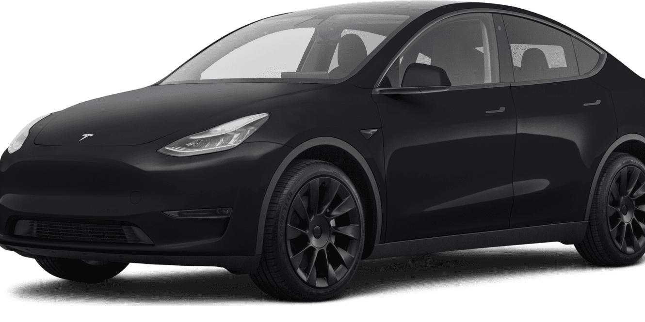 TESLA MODEL Y 2021 5YJYGDEE5MF183266 image